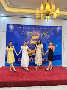5 năm cộng hưởng thành công: Lễ kỷ niệm sinh nhật Công ty bảo vệ Saki 2 4
